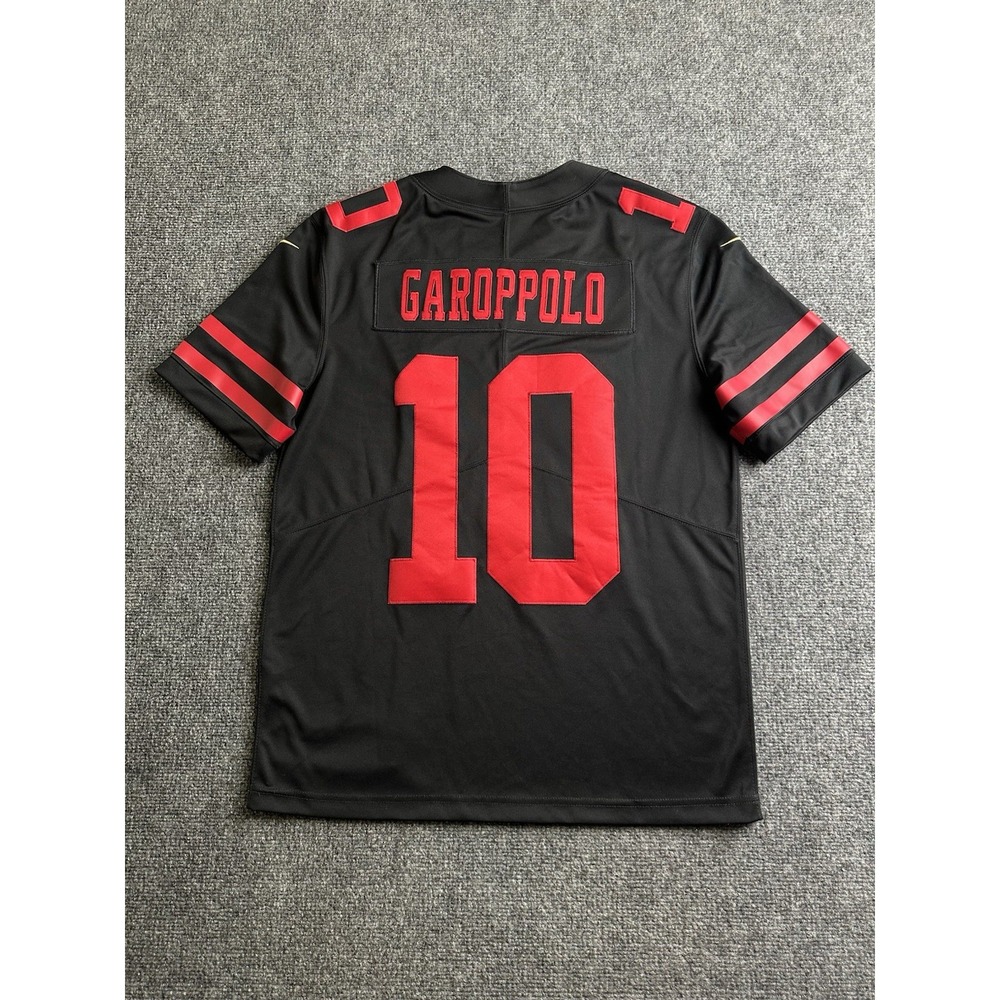 Men's Nike San Francisco 49ers Jimmy Garoppolo #10 On Field NFL Jersey, Size M